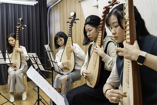 琵琶班學生